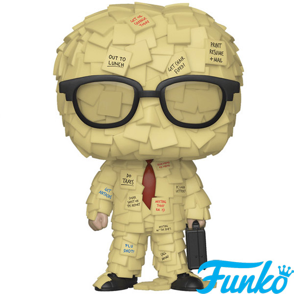 Funko POP #774 Office Space Sticky Note Man Exclusive Figure